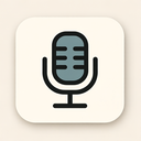 icon_travel_microphone_minimalist icon preview