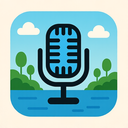 icon_travel_microphone_modern icon preview