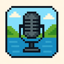 icon_travel_microphone_pixel_art icon preview