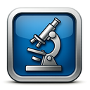 icon_travel_microscope_metallic icon preview
