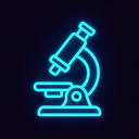 icon_travel_microscope_neon icon preview