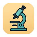 icon_travel_microscope_rounded icon preview