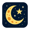 icon_travel_moon_bold icon preview