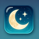 icon_travel_moon_glassy icon preview