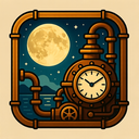 icon_travel_moon_steampunk icon preview