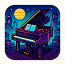 icon_travel_piano_cyberpunk icon preview