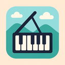 icon_travel_piano_flat_pastel icon preview