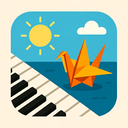 icon_travel_piano_origami icon preview