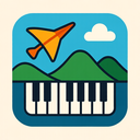 icon_travel_piano_vector icon preview