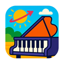 icon_travel_piano_vibrant_colors icon preview