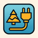 icon_travel_plug_geometric icon preview