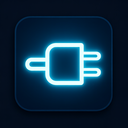 icon_travel_plug_glow_effect icon preview
