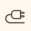 icon_travel_plug_thin icon preview