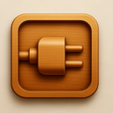 icon_travel_plug_wooden icon preview
