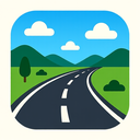 icon_travel_road_asymmetrical icon preview