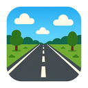icon_travel_road_filled icon preview