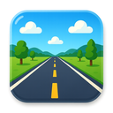 icon_travel_road_glassy icon preview