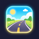 icon_travel_road_glow_effect icon preview