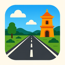 icon_travel_road_iconic icon preview