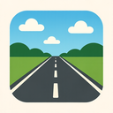 icon_travel_road_minimalist icon preview