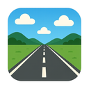 icon_travel_road_simplified icon preview