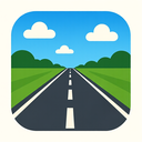 icon_travel_road_symmetrical icon preview