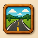 icon_travel_road_wooden icon preview