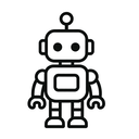 icon_travel_robot_minimal_outline icon preview
