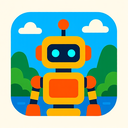 icon_travel_robot_vibrant_colors icon preview