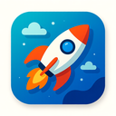 icon_travel_rocket_abstract icon preview