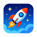 icon_travel_rocket_futuristic icon preview