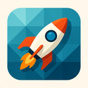 icon_travel_rocket_geometric icon preview