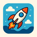 icon_travel_rocket_iconic icon preview