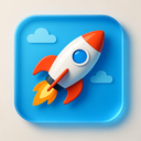 icon_travel_rocket_transparent icon preview