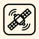 icon_travel_satellite_bold icon preview