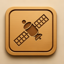 icon_travel_satellite_embossed icon preview