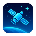 icon_travel_satellite_futuristic icon preview
