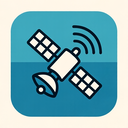 icon_travel_satellite_geometric icon preview