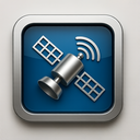 icon_travel_satellite_metallic icon preview