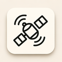 icon_travel_satellite_minimalist icon preview