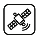 icon_travel_satellite_monochrome icon preview