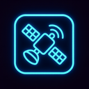 icon_travel_satellite_neon icon preview