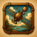 icon_travel_satellite_steampunk icon preview