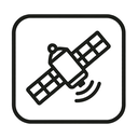 icon_travel_satellite_thin icon preview