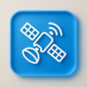 icon_travel_satellite_transparent icon preview