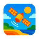 icon_travel_satellite_vibrant_colors icon preview