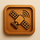 icon_travel_satellite_wooden icon preview