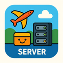 icon_travel_server_cartoon icon preview