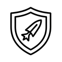 icon_travel_shield_monochrome icon preview