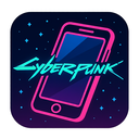 icon_travel_smartphone_cyberpunk icon preview
